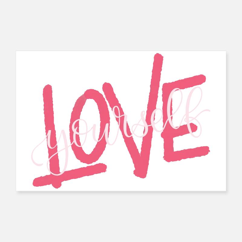 LOVE yourself Poster 60x40 cm