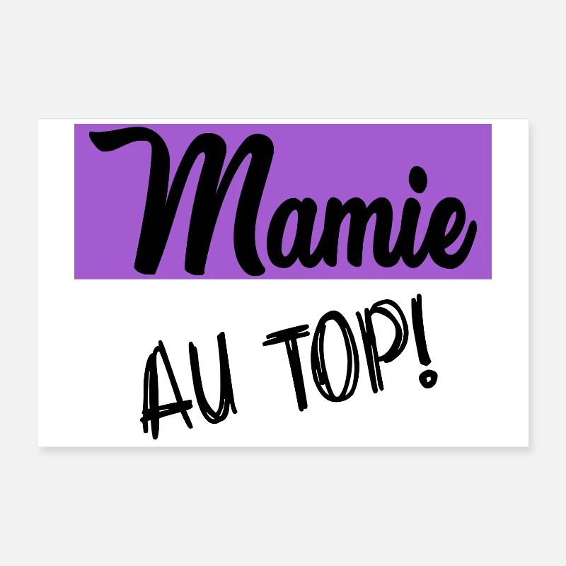 OMA. OMA. MUTTERTAG Poster 60x40 cm