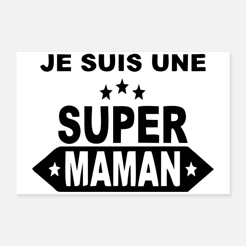 Ich bin eine großartige Mutter Poster 60x40 cm