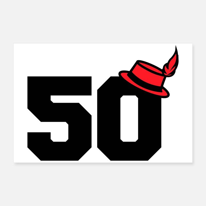 50 Poster 60x40 cm