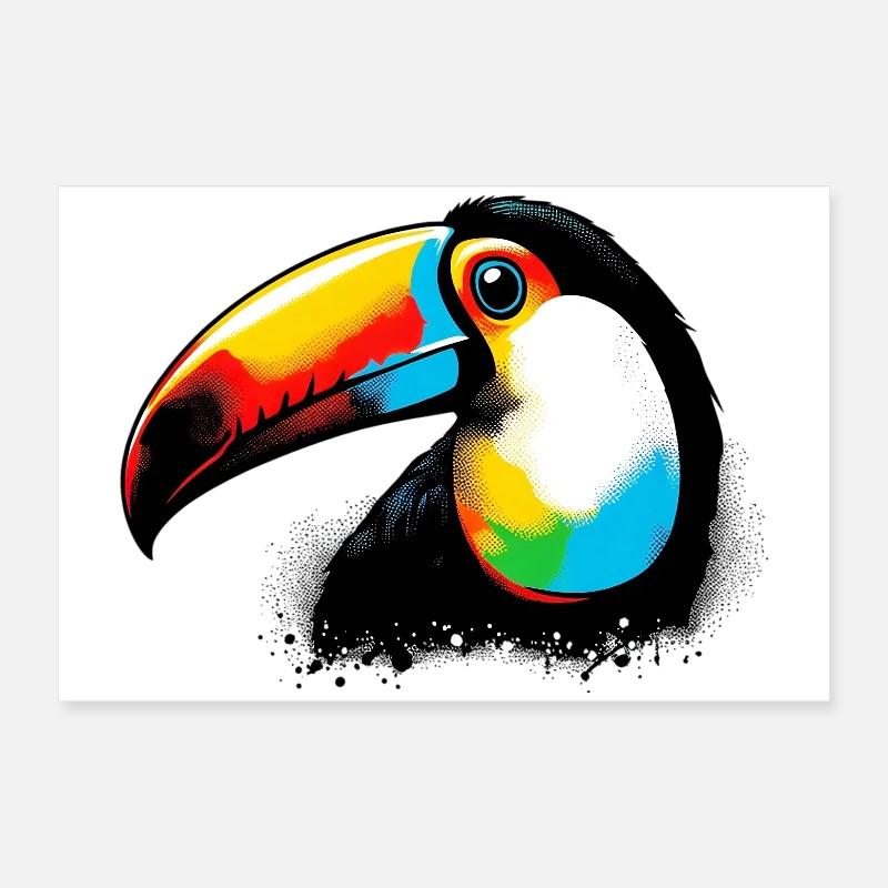 Toucan Poster 60 x 40 cm
