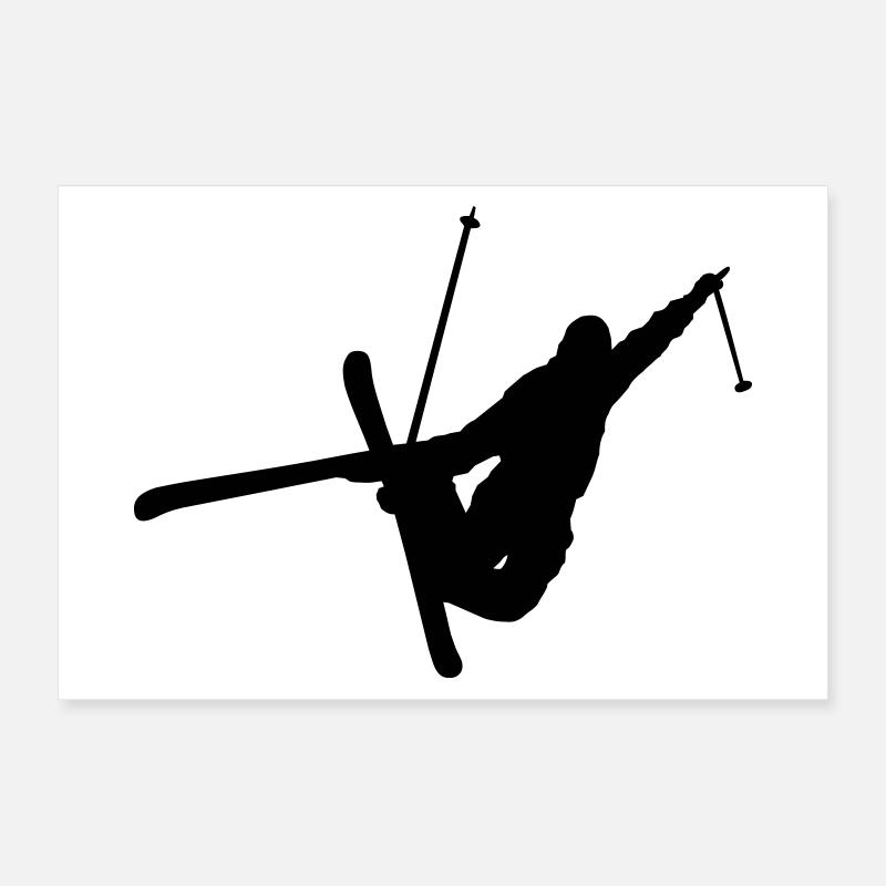 Freeski Poster 60x40 cm