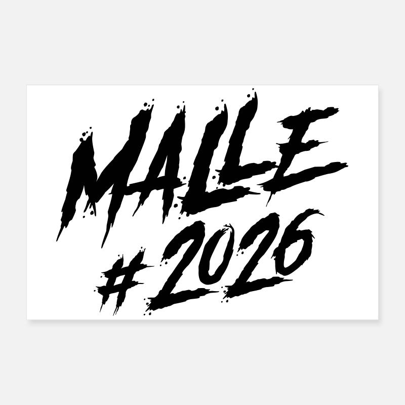 Équipe Malle 2026 Poster 60 x 40 cm