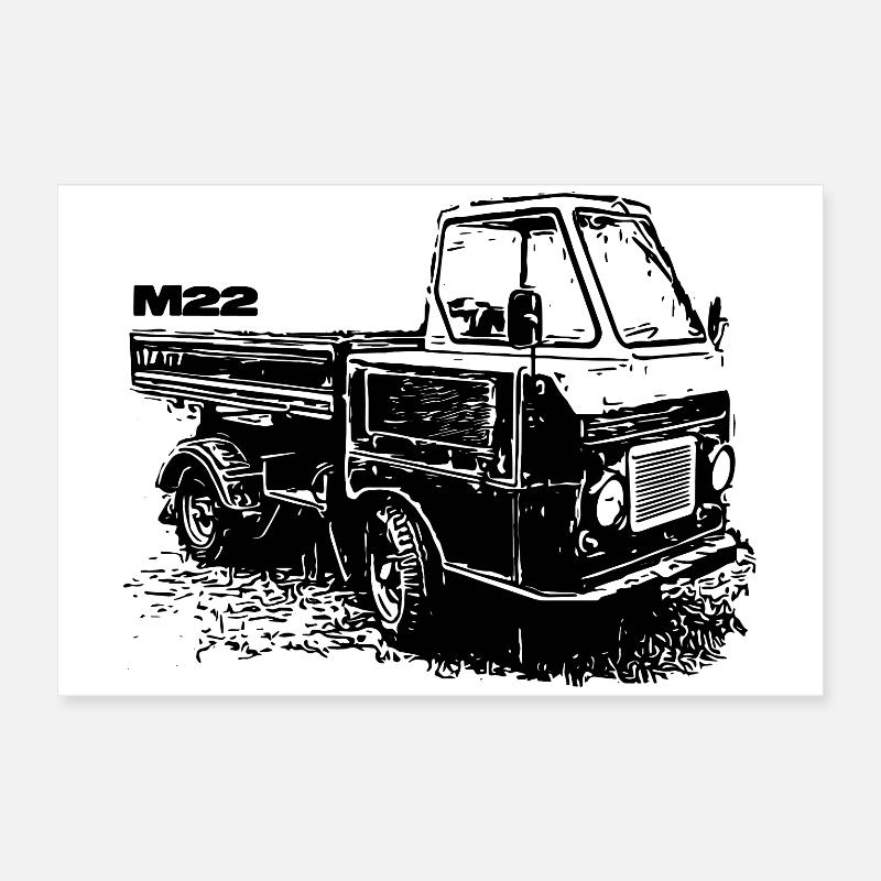 Multicar M22 Poster 60x40 cm
