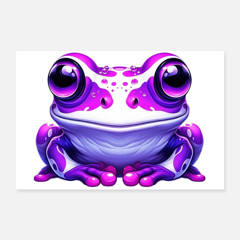 Grenouille Poster 60 x 40 cm