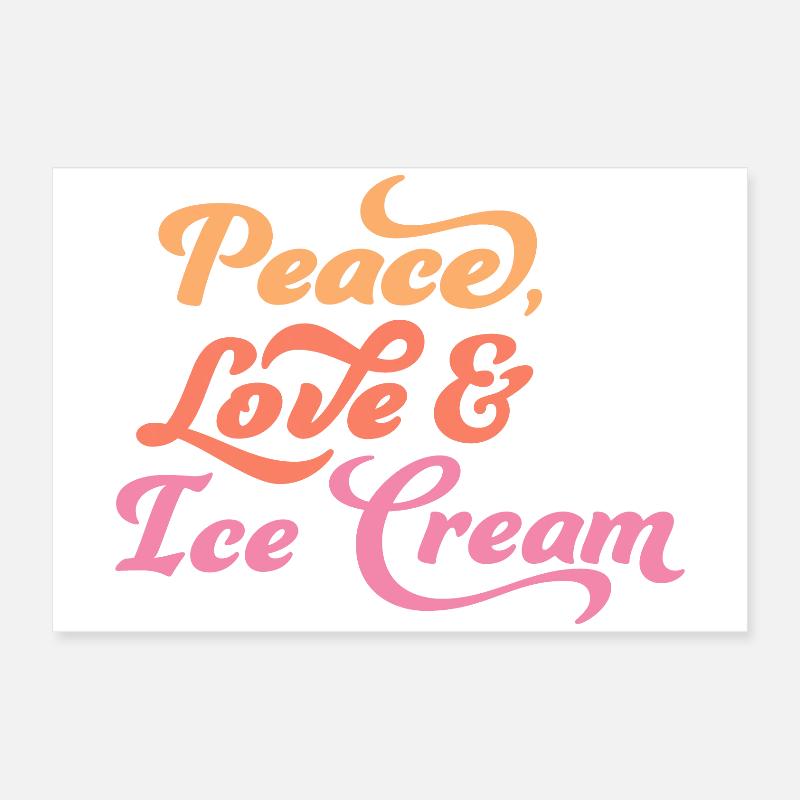 Glace Poster 60 x 40 cm