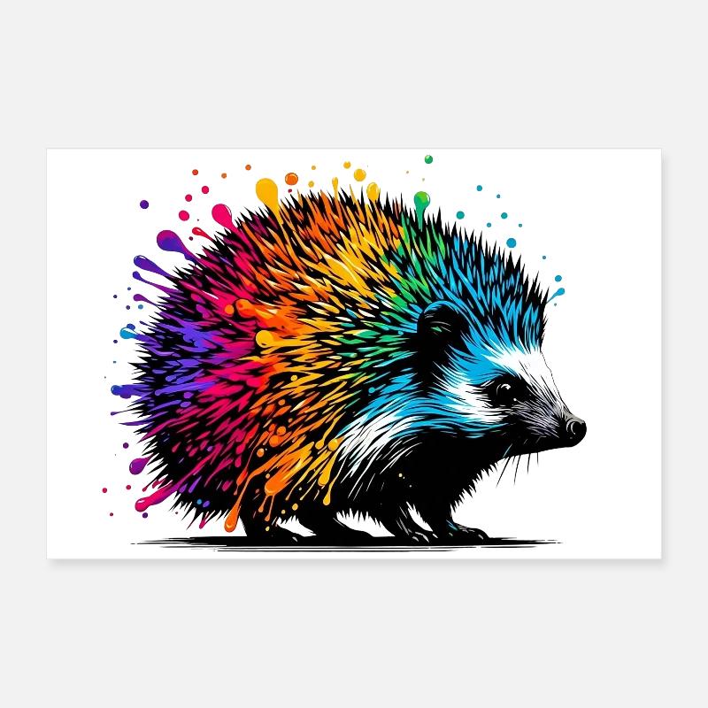Hérisson Poster 60 x 40 cm