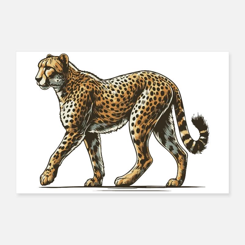 Cheetah Poster 24" x 16" (60x40 cm)