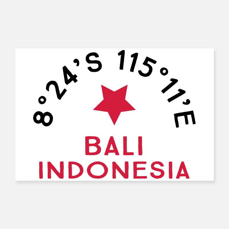 Bali Poster 24" x 16" (60x40 cm)