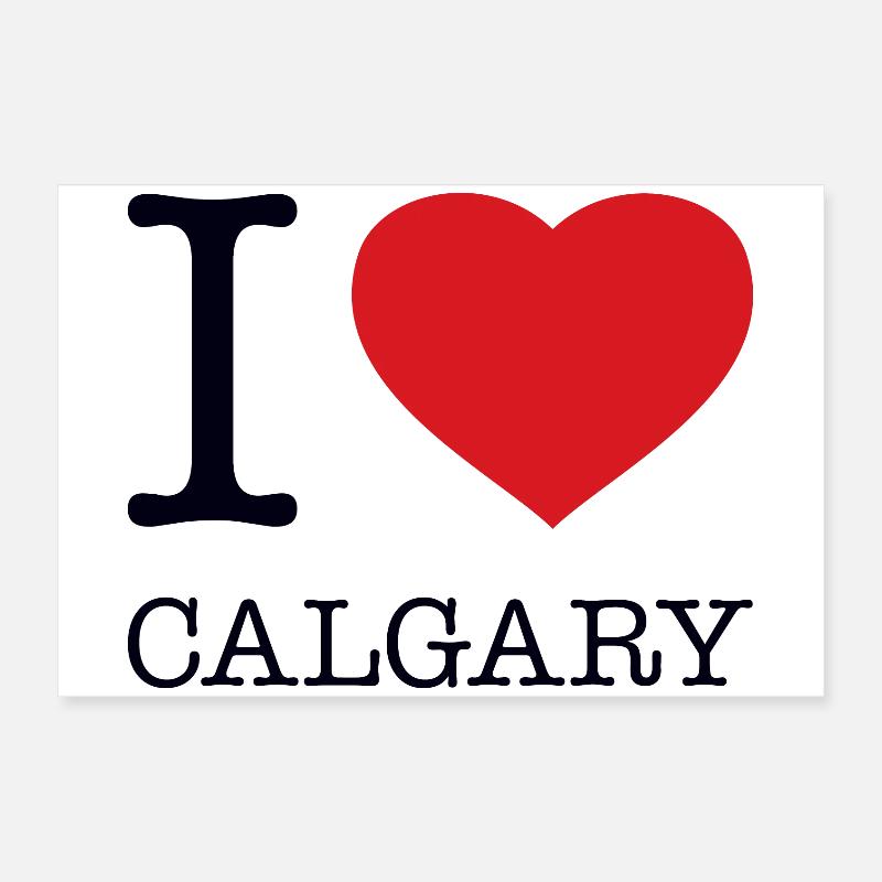 J’ADORE CALGARY Poster 60 x 40 cm