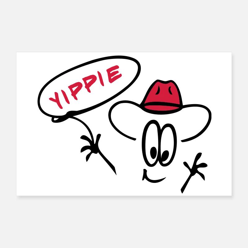 Cowboy Poster 60 x 40 cm