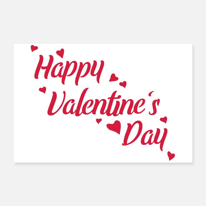 Saint Valentin Poster 60 x 40 cm