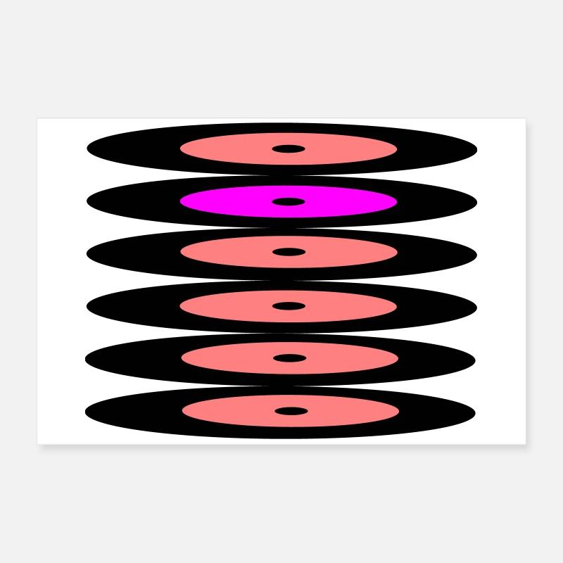 Records Poster 24" x 16" (60x40 cm)