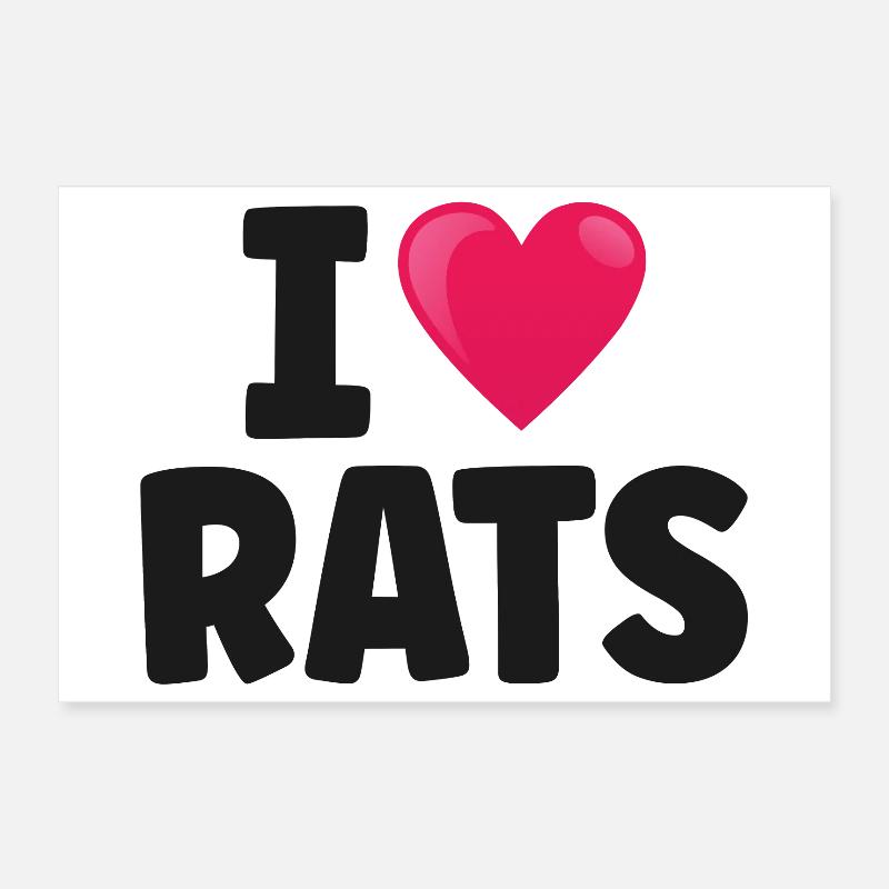 Rat Rats Poster 60 x 40 cm