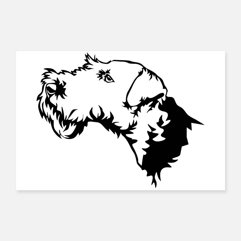 Welsh Terrier Poster 60x40 cm