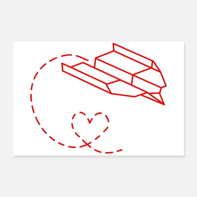 Airplane Poster 24" x 16" (60x40 cm)
