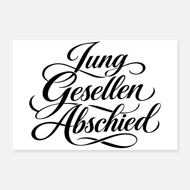 Bachelor Party Poster 24" x 16" (60x40 cm)