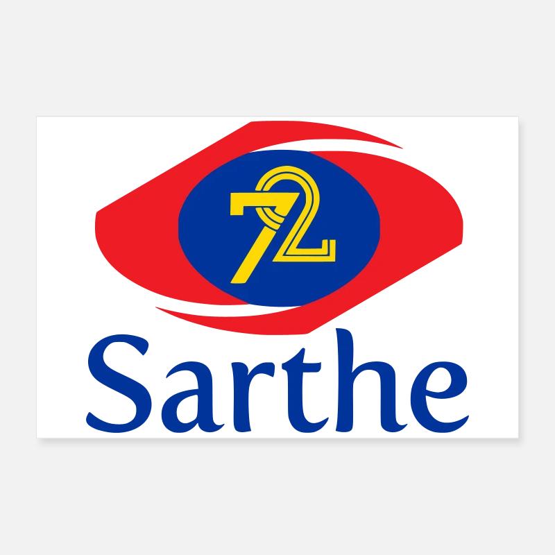 Sarthe Poster 24" x 16" (60x40 cm)