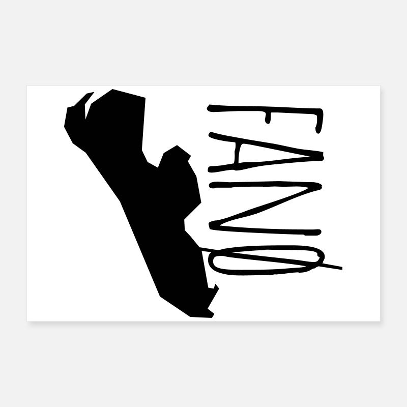 Fanoe Poster 60x40 cm