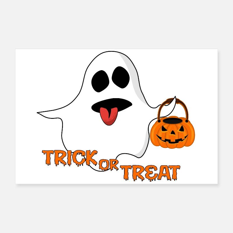 Geist Trick or Treat Poster 60x40 cm