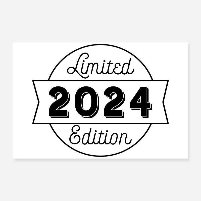 Édition limitée 2024 Poster 60 x 40 cm