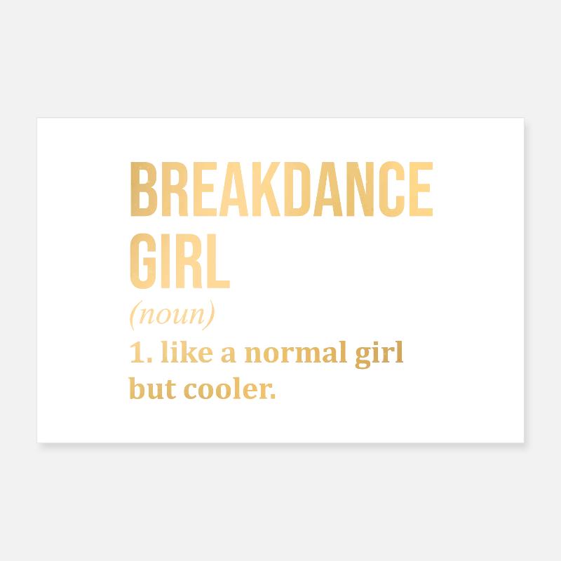 Breakdance Poster 60 x 40 cm
