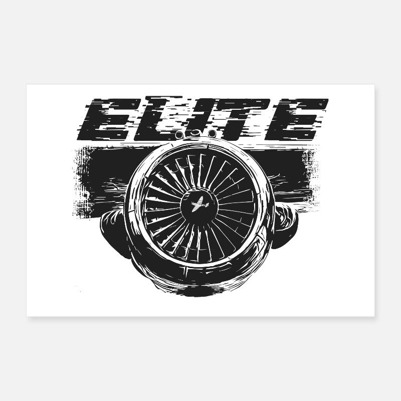 Airplane ELITE Poster 24" x 16" (60x40 cm)