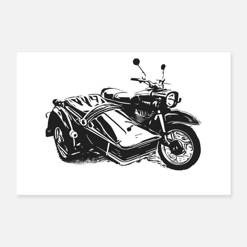 Simson Schwalbe Duo Poster 24" x 16" (60x40 cm)