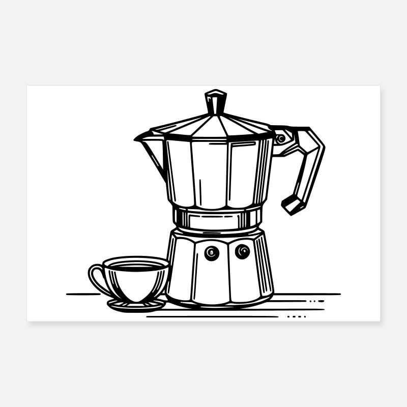 Bialetti Poster 60x40 cm