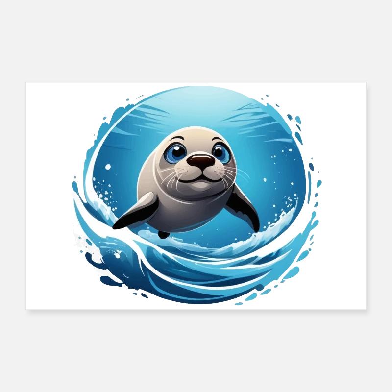 Robbe Poster 60x40 cm