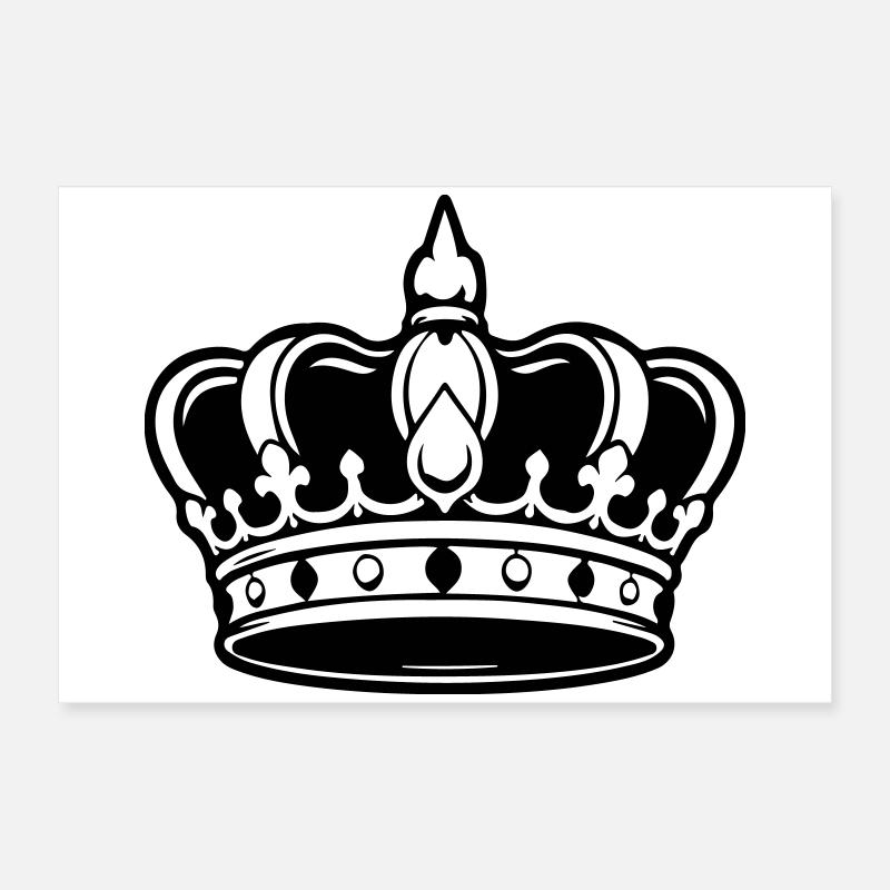 Krone Symbol Poster 60x40 cm