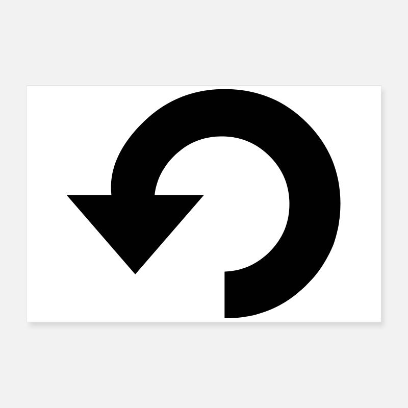 Repeat Symbol Poster 24" x 16" (60x40 cm)