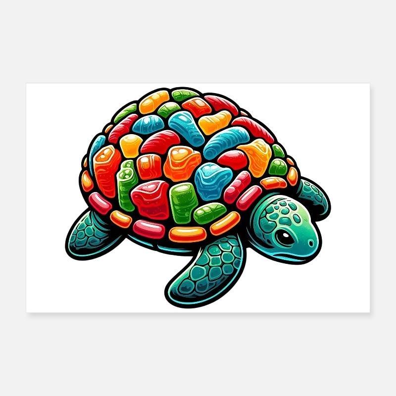 Tortue Poster 60 x 40 cm