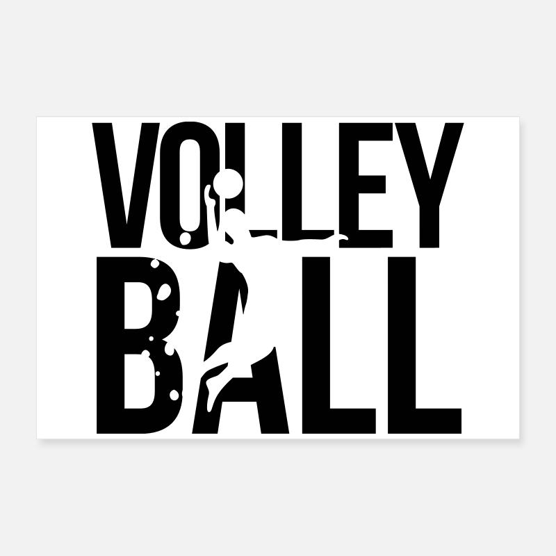 volleyball Poster 24" x 16" (60x40 cm)