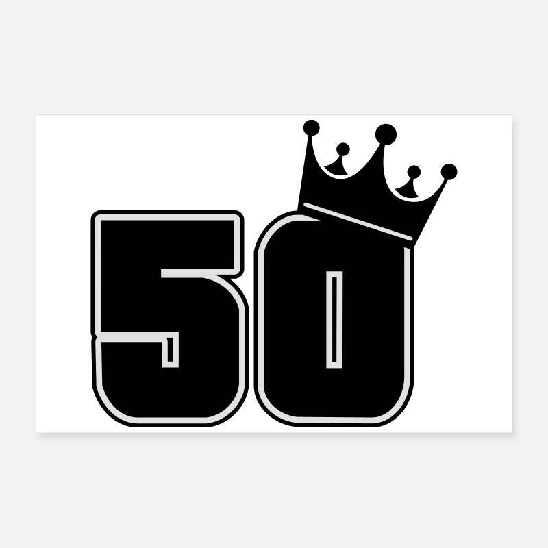 50 Poster 60x40 cm
