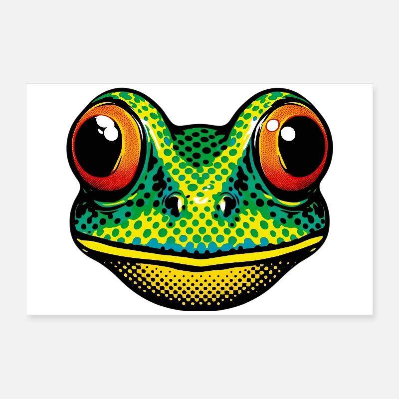 Grenouille Poster 60 x 40 cm