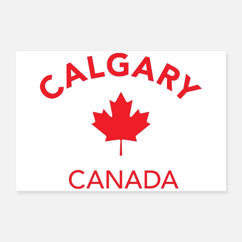 CALGARY CANADA Poster 60x40 cm