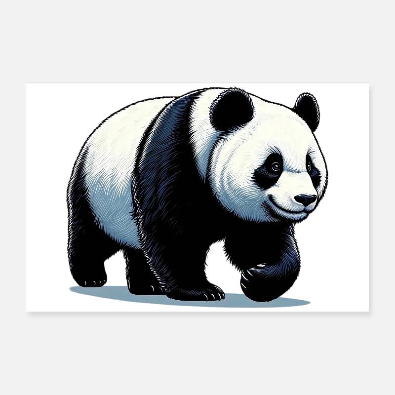 Panda Poster 60 x 40 cm