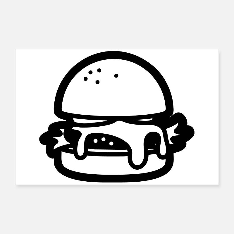 Cheesburger Poster 24" x 16" (60x40 cm)
