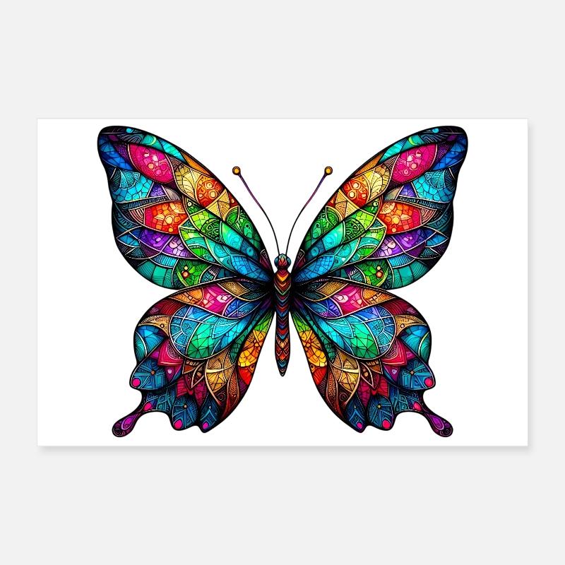 Papillon Poster 60 x 40 cm