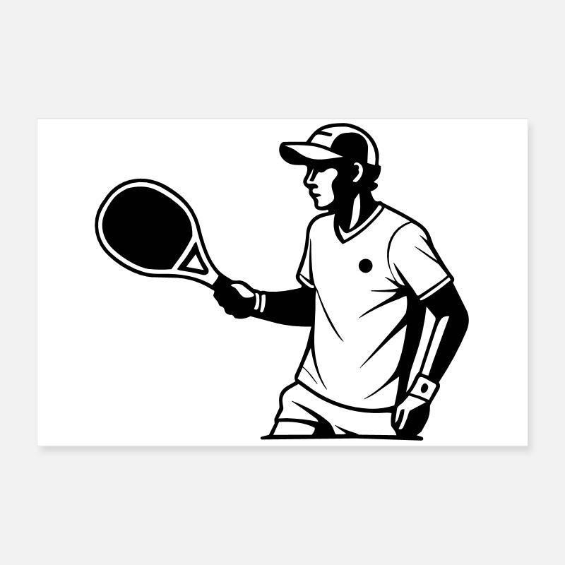 Padel Poster 60x40 cm
