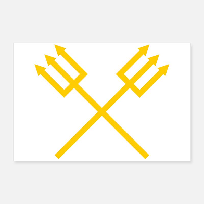 Trident Poster 24" x 16" (60x40 cm)