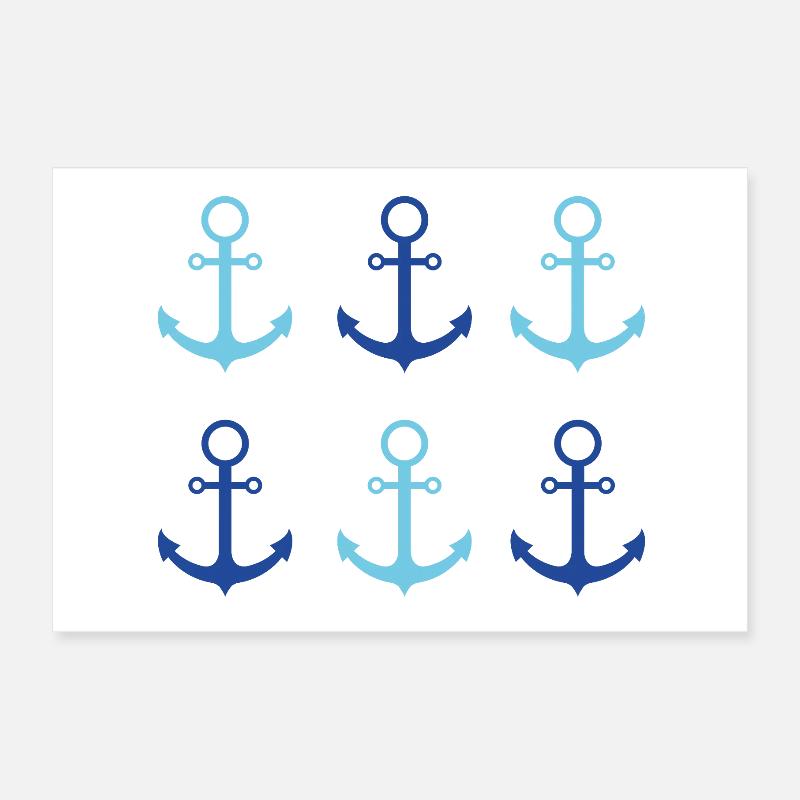 Meer in Sicht Poster 60x40 cm