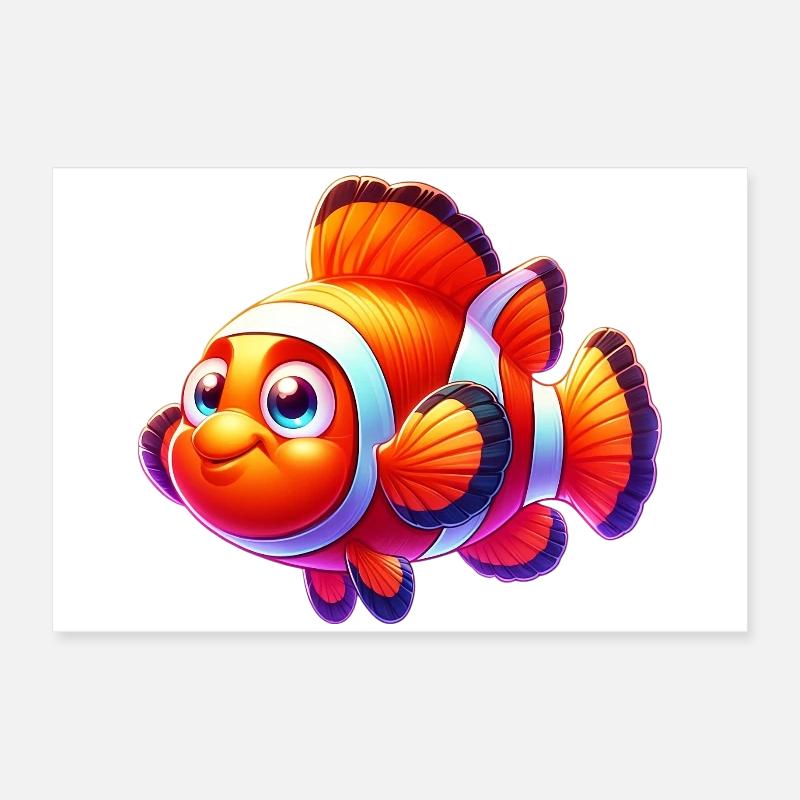 Clownfisch Poster 60x40 cm
