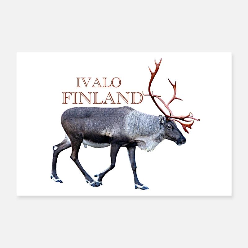 Ivalo Poster 60 x 40 cm