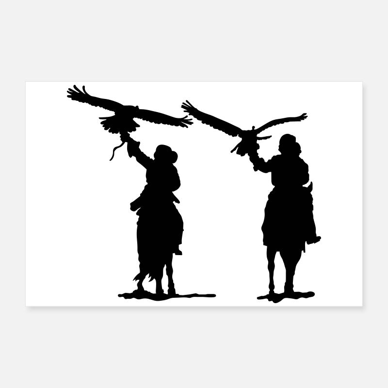 Chasseur Poster 60 x 40 cm