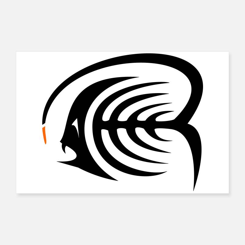 Poisson-grenouille Poster 60 x 40 cm