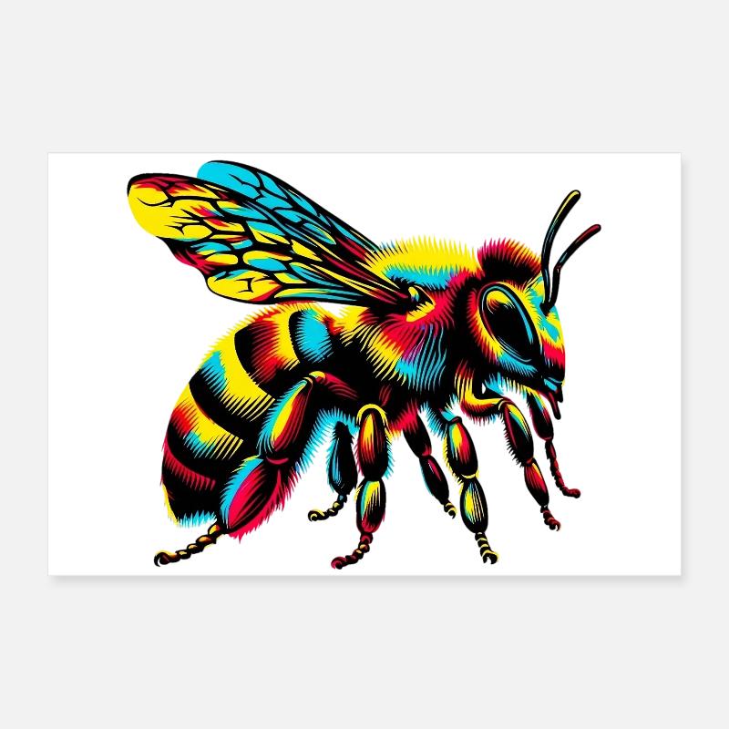 Abeille Poster 60 x 40 cm