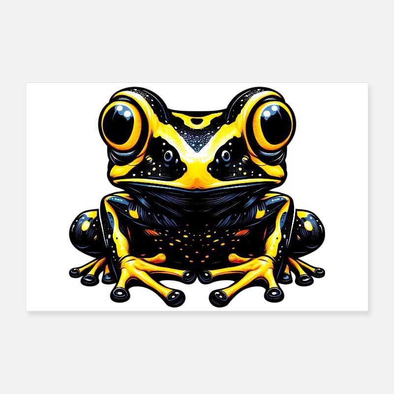 Grenouille Poster 60 x 40 cm