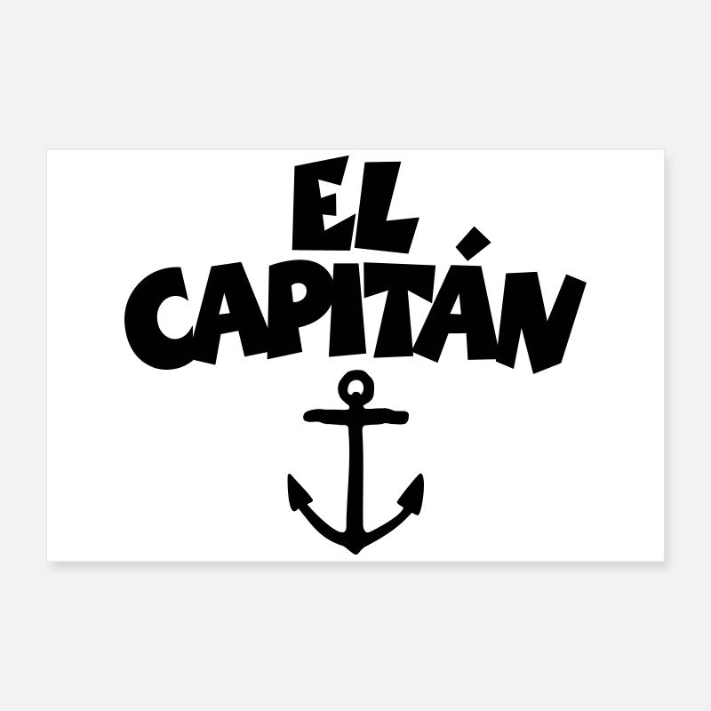 El Capitán Poster 60x40 cm